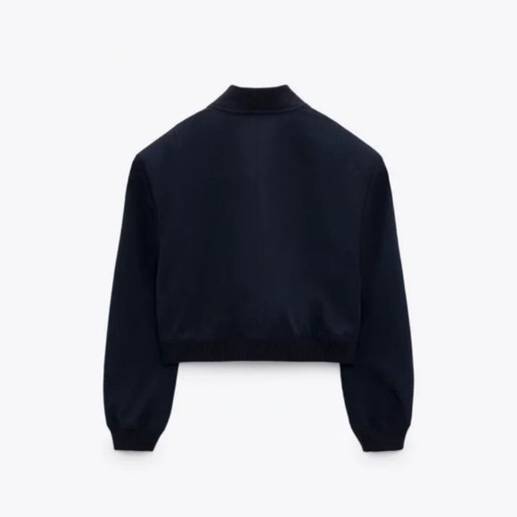 ZARA MAXI POCKET BOMBER - Picture 7 of 11